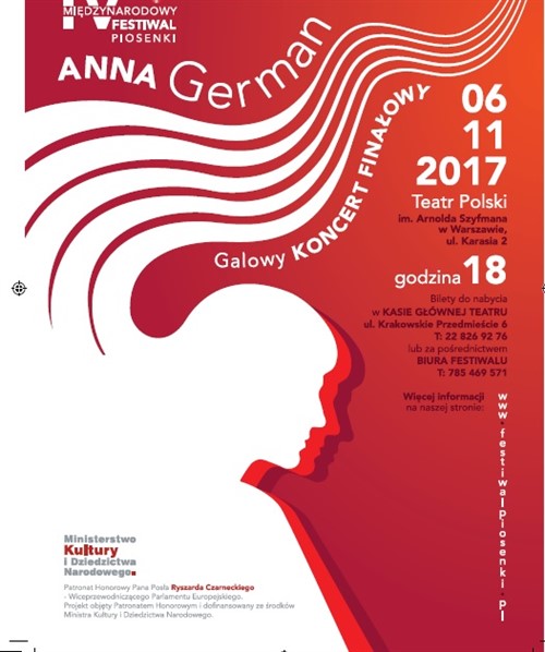 IV Międzynarodowy Festiwal Piosenki – Anna German wystartuje już jesienią IV Międzynarodowy Festiwal Piosenki – Anna German wystartuje już jesienią